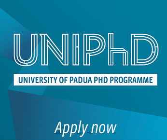 Banner UNIPhD - Apply now - on line dall'11 gennaio 2022 all'8 marzo 2022 