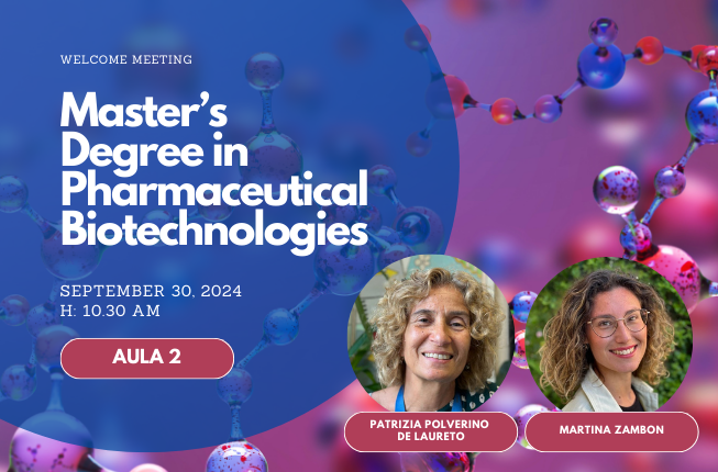 Master’s Degree in  Pharmaceutical Biotechnologies