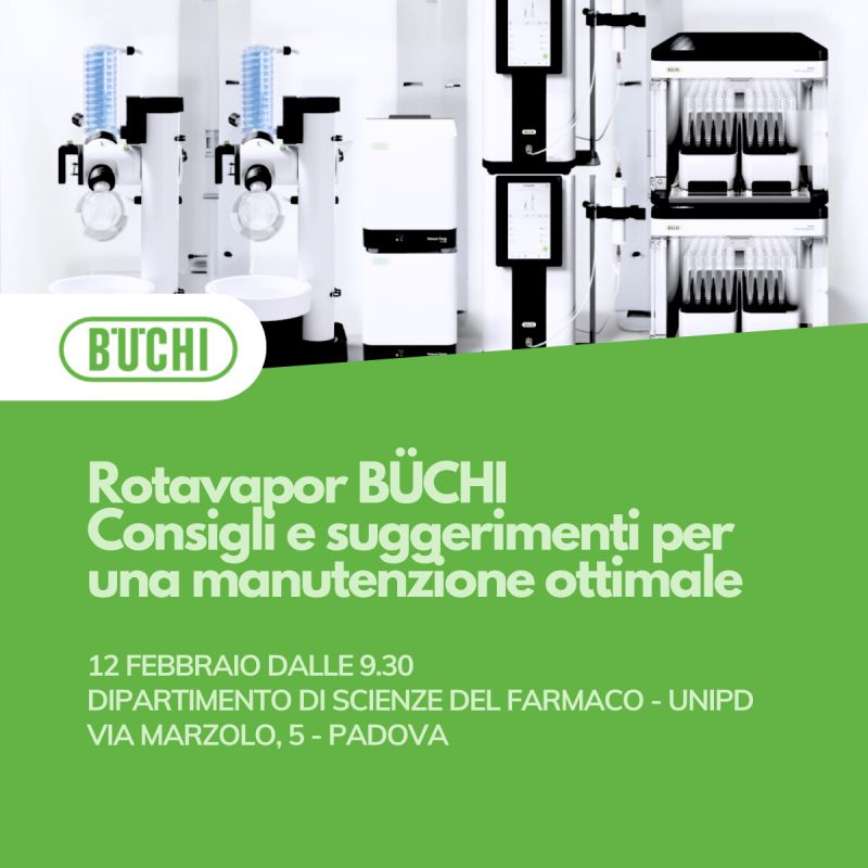 evento rotavapor buchi