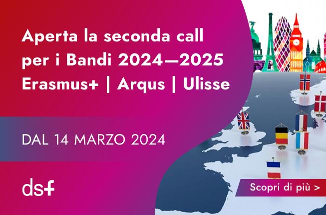 Collegamento a 2nd Call - Bandi Erasmus+ | Arqus | Ulisse 2024-2025