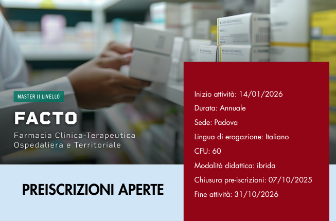 Collegamento a Master FACTO di II livello