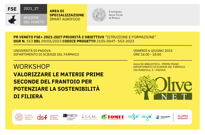 Collegamento a Valorizzare le materie prime seconde del frantoio per potenziare la sostenibilità di filiera